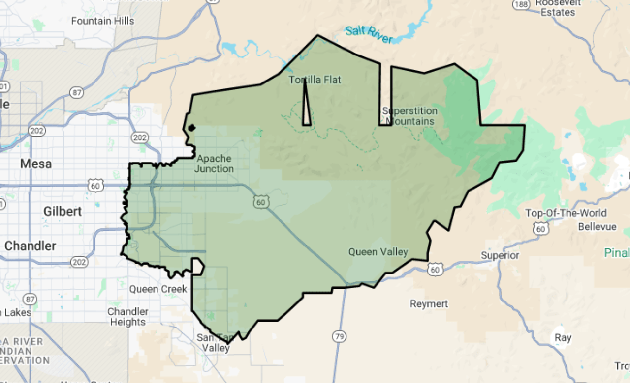 FirstLight of Apache Junction - Territory map