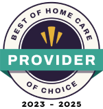 Best of Home Care - Provider of Choice 2023 - 2025