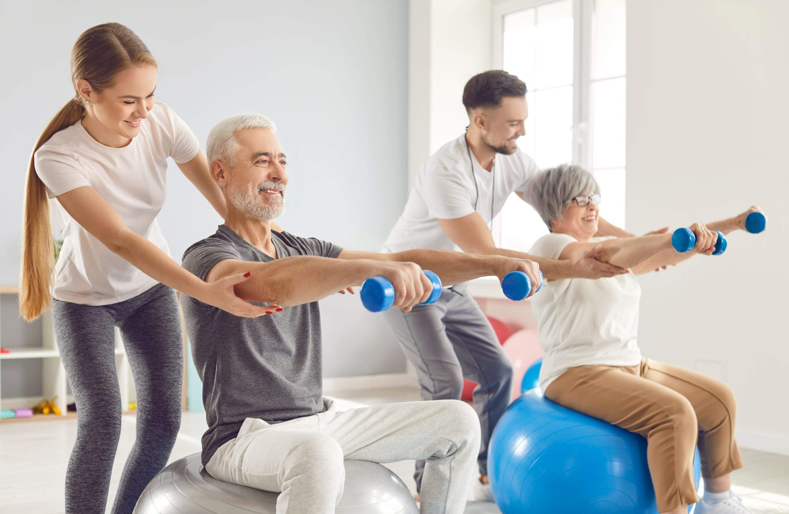 seniors stay active