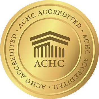 ACHC accredited badge