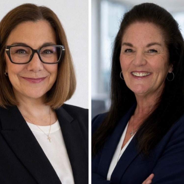 FirstLight Home Care of Glouchester owners Amy DeMitrio and Danielle Tohanczyn