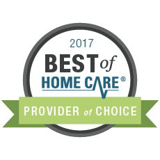2017 Best of Home Care Provider of Choice