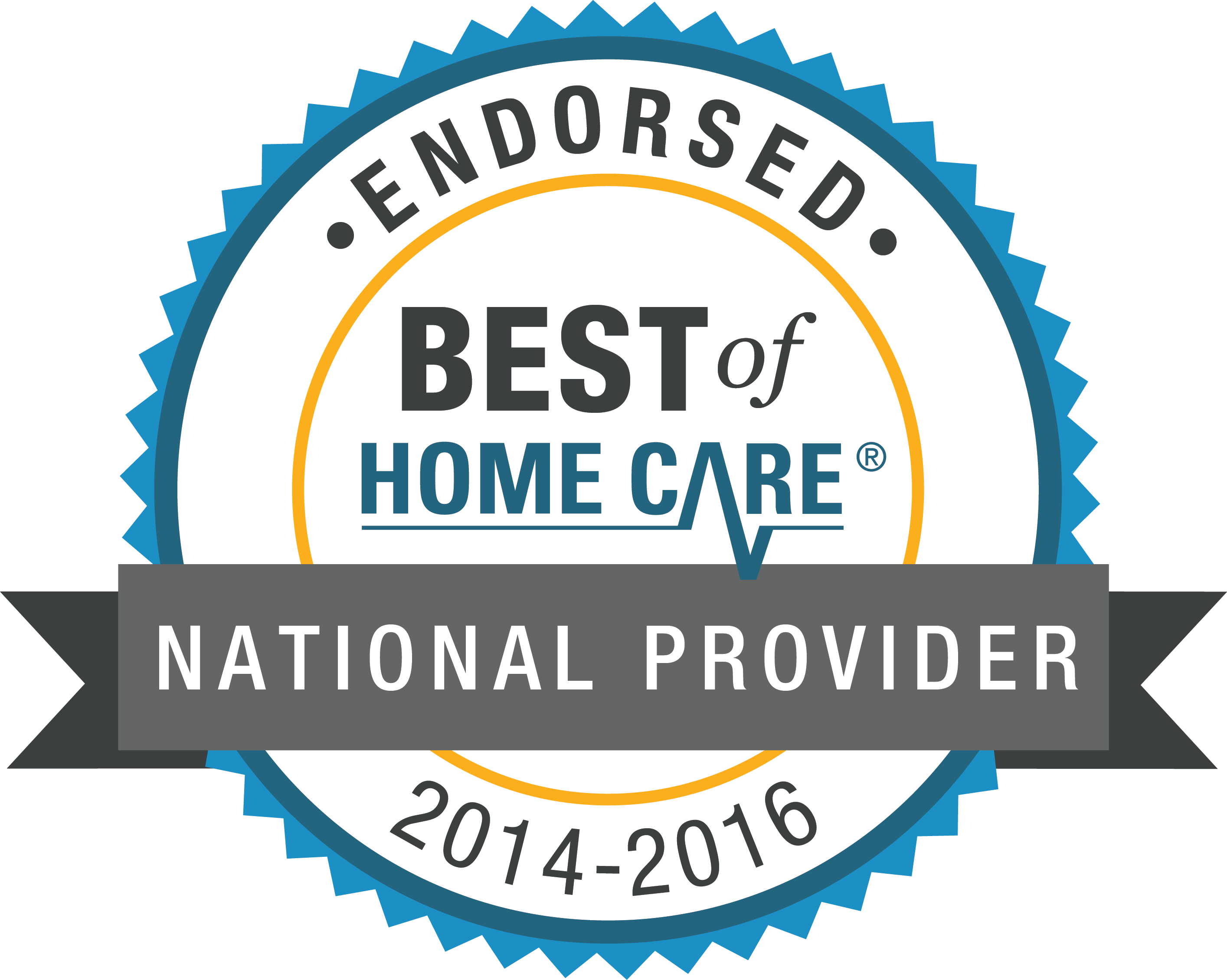 Endorsed Best of Home Care National Provider 2014-2016