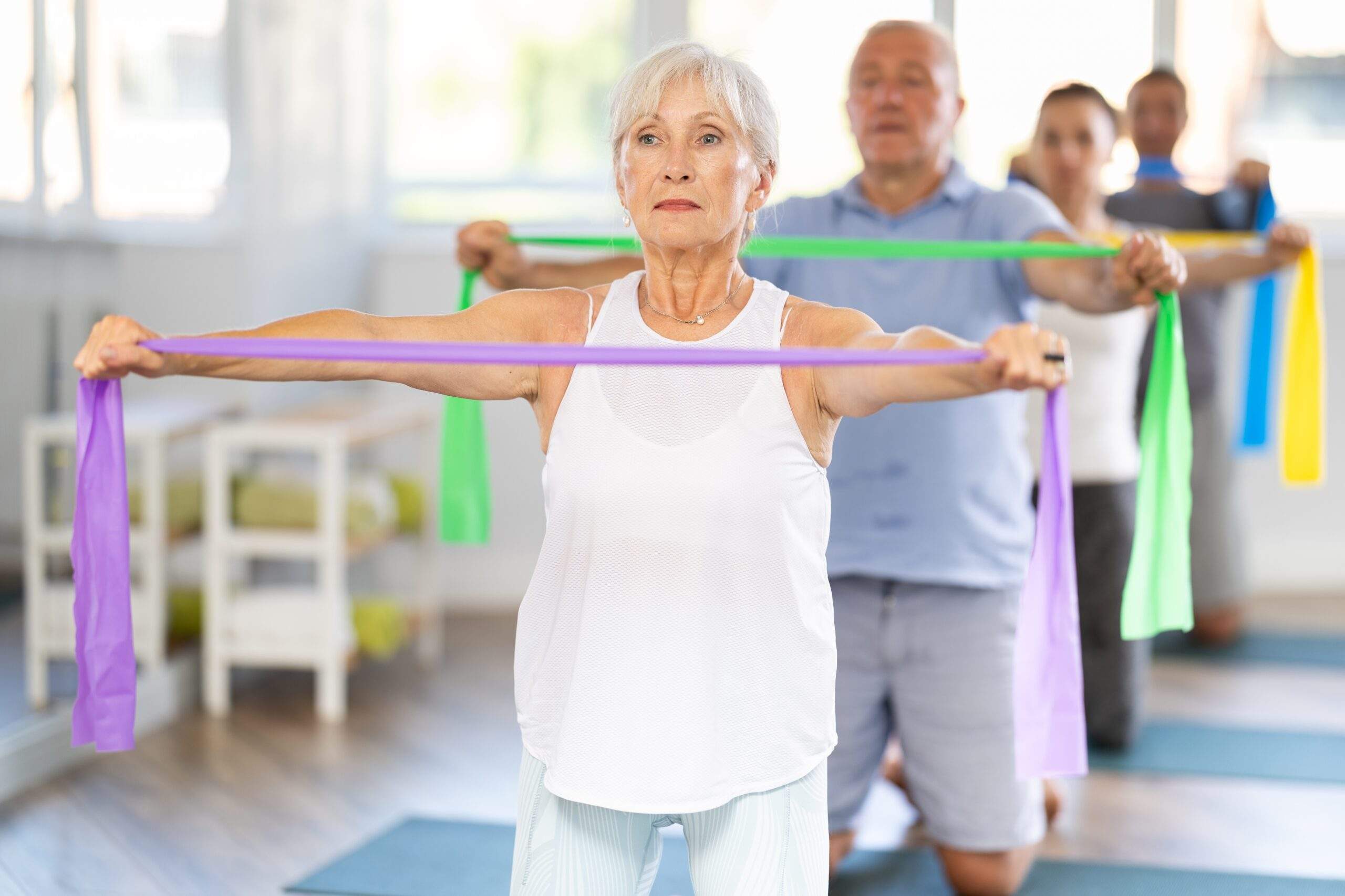 seniors stay active