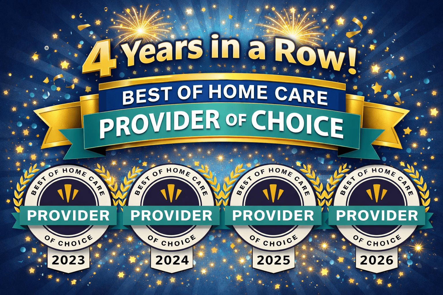 Featured image for post FirstLight Home Care of Melbourne Receives Provider of Choice Award for the Fourth Consecutive Year