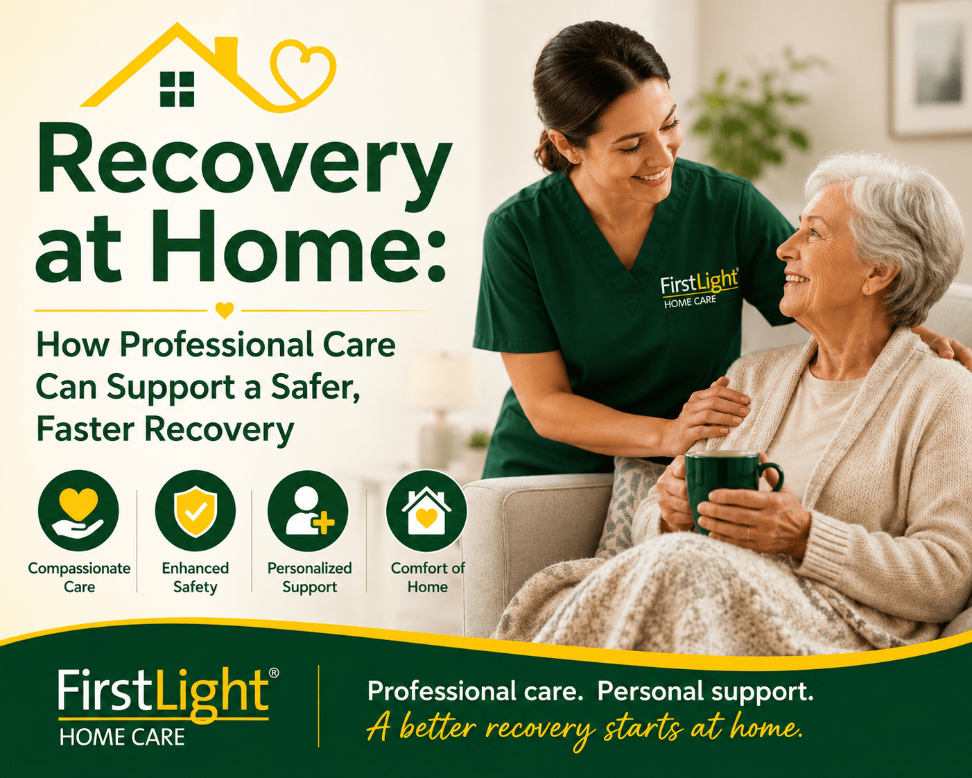 Featured image for post Recovery at Home: How Professional Care Can Support a Safer, Faster Recovery