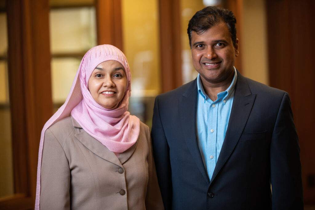 Mehjabeen and Mark Hamid, Owners