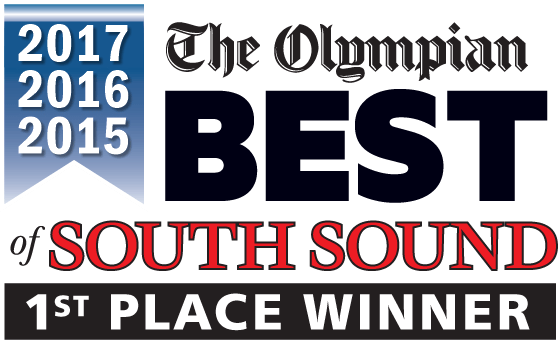 The Olumpian Best of South Sound 1st Place Winner 2017 2016 2015