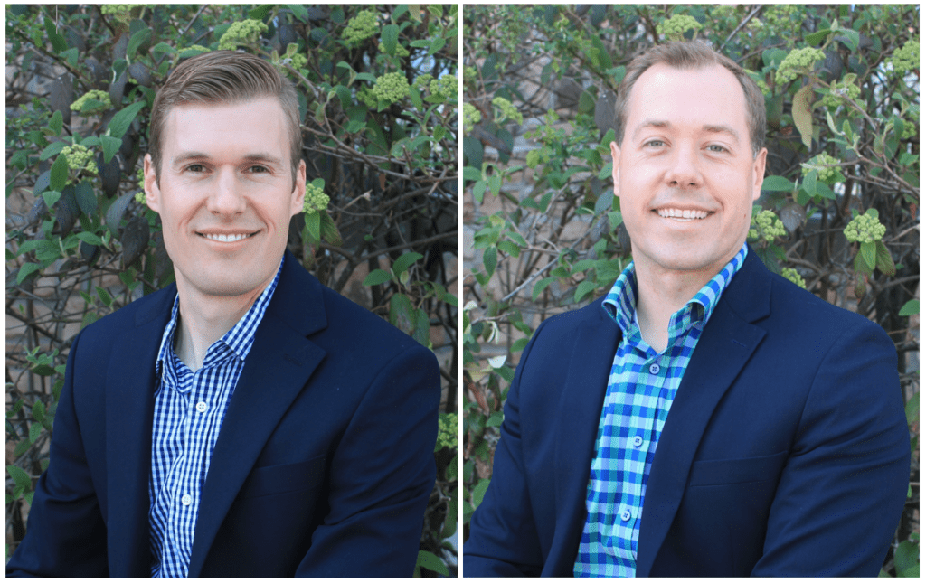 Andrew Brainerd and Michael Brainerd, owners of FirstLight Home Care of Greater Kansas City