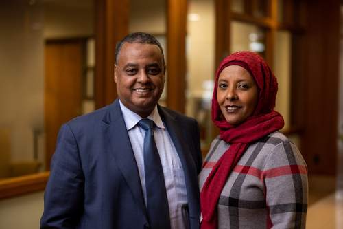 Dereje Abebe and Neima Mohammed, Owners