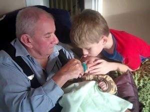 One of the hardest conversations we had with my father-in-law was telling him he couldn't babysit our newborn