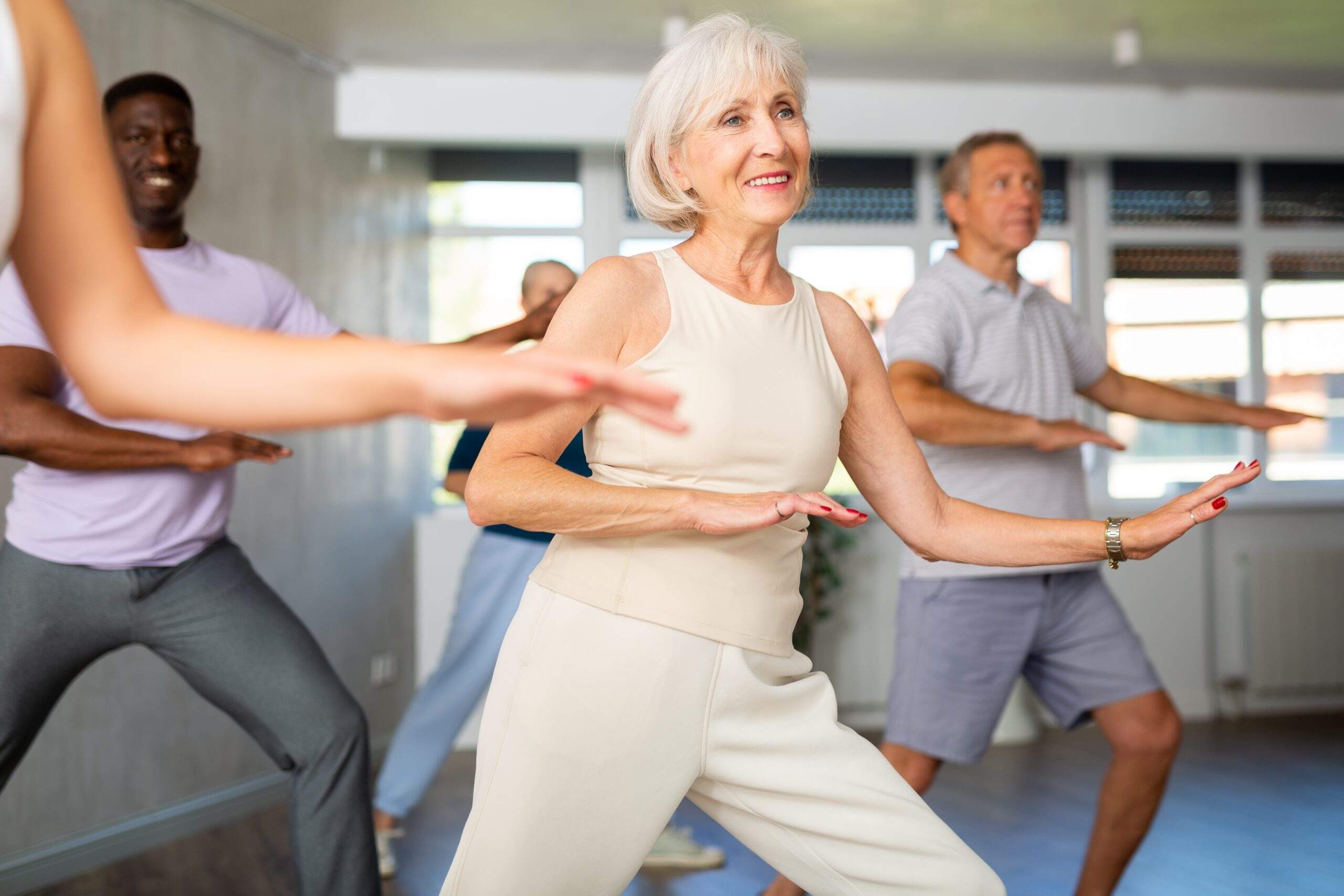 senior exercise class