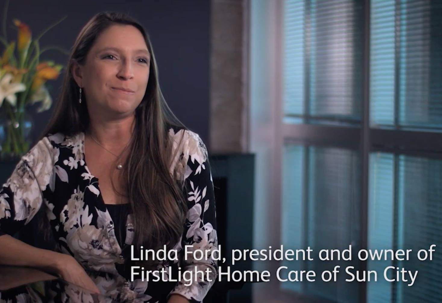 Linda Ford, president and owner of FirstLight Home Care of Sun City