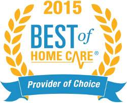 2015 Best of Home Care Provider of Choice