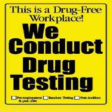 This is a Drug-Free Workplace! We Conduct Drug Testing