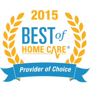 2015 Best of Home Care Provider of Choice