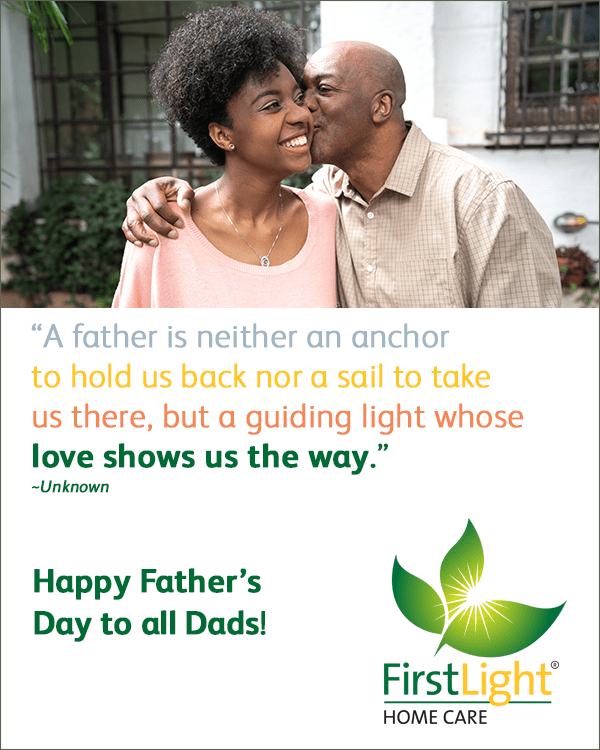 FirstLight Home Care - Celebrating Father’s Day with Seniors