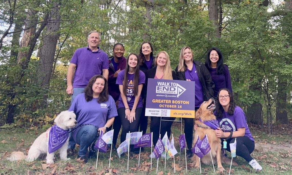 Alzheimer's Walk Photo of Team