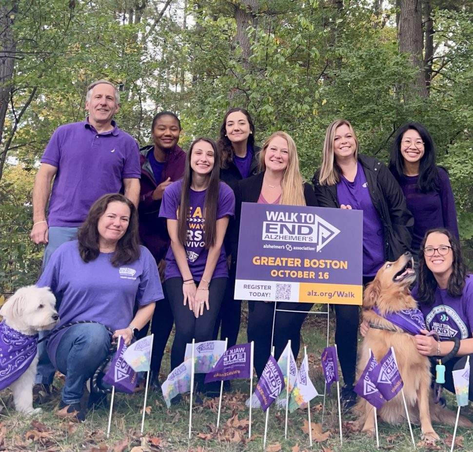 Alzheimer's Walk Photo of Team
