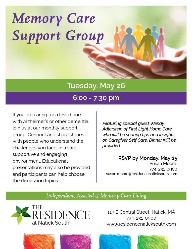 Flyer for Support Group