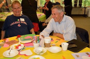 Ed and Steve Image from JF&CS Memory Cafe in Waltham 2015 RESIZED