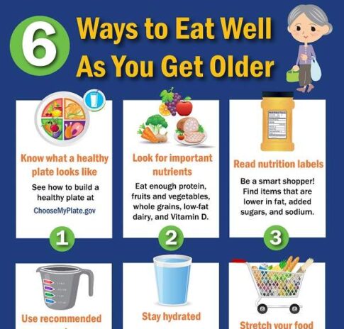 6 Ways to Eat Well as You Get Older