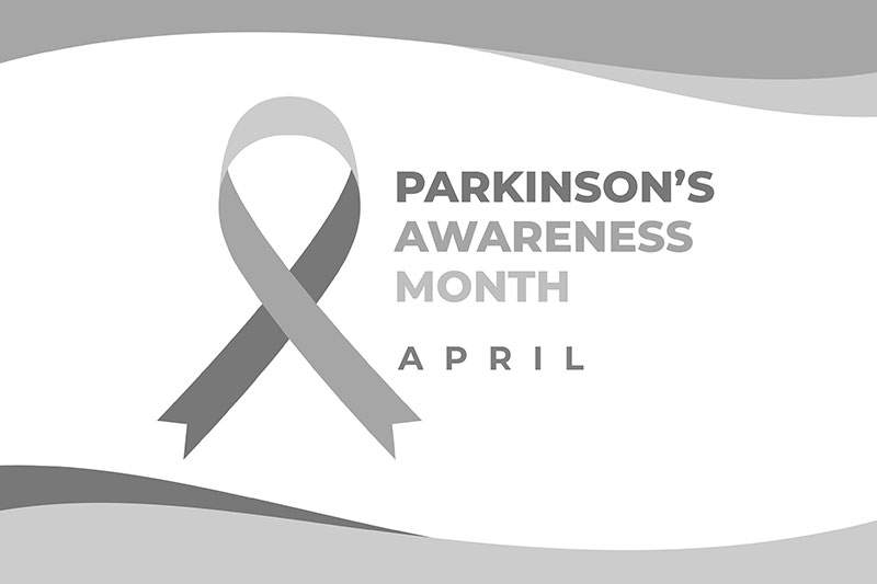 Parkinson's Disease Awareness ribbon
