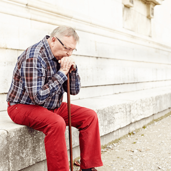 What are the signs of senior self-neglect?